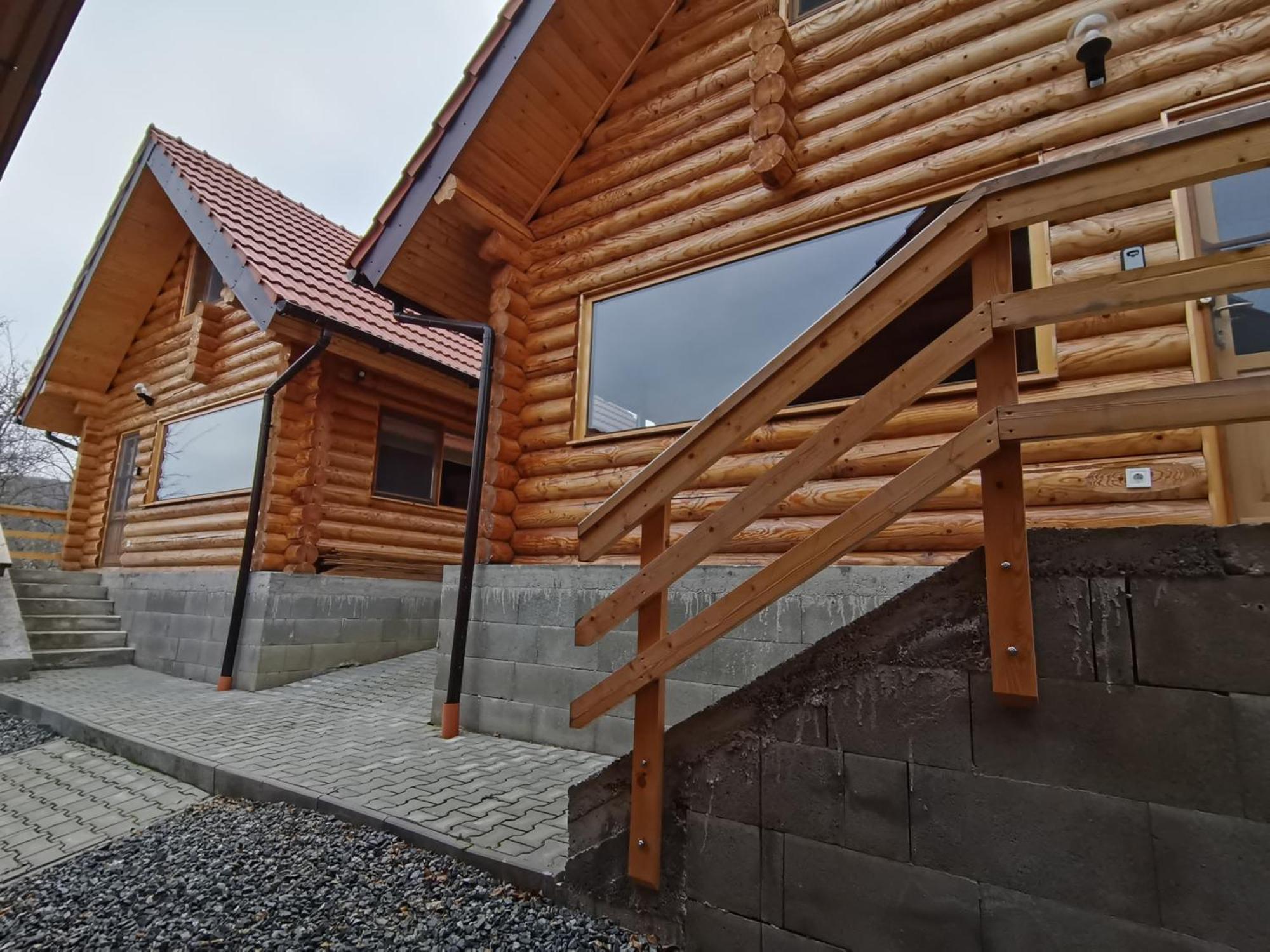 Long Rock Chalets Rimetea Bagian luar foto